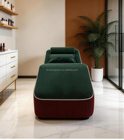 Fauteuil de Salon de Beauté Confortable avec Coussin Épais pour Extensions de Cils, Soins du Visage, Massage, Spa, Tatouage, Relaxation, Chaise Longue Inclinable pour Cils