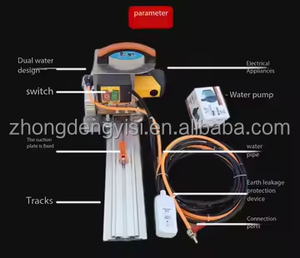 Portable High Precision Electric <b>Stone</b> <b>Cutting</b> <b>Machine</b> Floor Tile Push Knife for Rock Slab Track <b>Cutting</b> for Granite Core Motor - Product Image 6