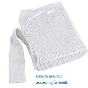 Protector de Dedos, Vendaje Elástico de Red con Compresión Médica, Vendaje Tubular Suave Blanco, Sin Látex, para el Cuidado de la Piel - Product Image 3