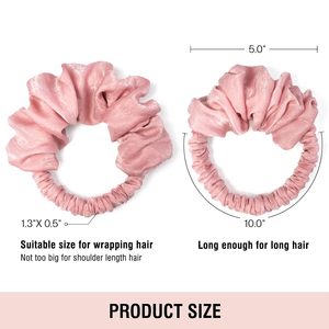 Chất Lượng Cao Satin Heatless Curling Scrunchies Không Có Nhiệt Lọn Tóc Đuôi Ngựa Đàn Hồi Chủ Tóc Phụ Kiện Cho Phụ Nữ - Product Image 2