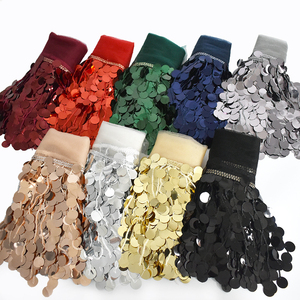 Meetee XP104 17cm Aksesoris Jahit Pakaian Pertunjukan Tari Buatan Tangan DIY Payet Warna-warni Rumbai Pita Trim Renda - Product Image 5