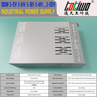 Alimentation à découpage industrielle SMPS 3000W, entrée triphasée 380VAC vers sortie CC 0-100V 110V 120V 130V 140V 150V, transformateur