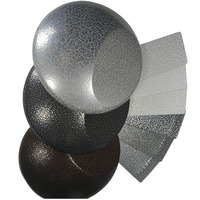 Revêtement en poudre extérieur en résine de polyester pure pour la décoration des rampes et des portes