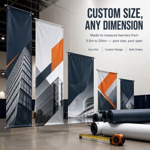Custom Printing Outdoor Solid Full Color Printed Vinyl Sign Advertising <b>Banner</b> - Product Image 1