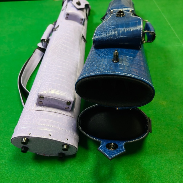 PU Leather Cue Case for 1/2 Jointed Pool Cue 4S2B Cue Case