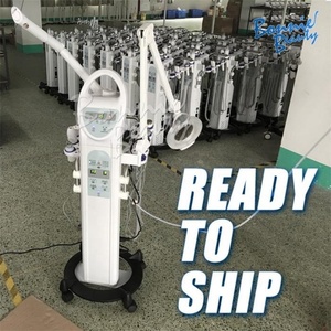 BonnieBeauty Vaporizador Facial Ultrasónico Multifunción 10 en 1, Exfoliante de Piel, Equipo de Salón de Belleza - Product Image 6