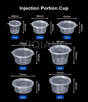Fabricant expérimenté Jetable Multiple Capacités Plastique Petite Portion de Sauce Dessert Tasse