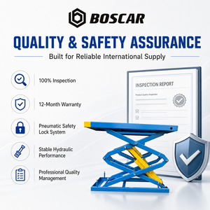 Sollevatore Auto Idraulico a Forbice a Doppio Cilindro BOSCAR TPL-3500U 3500kg/4000kg 1800mm Certificato CE/ISO per <span class=keywords><strong>Officina</strong></span> Idraulica <span class=keywords><strong>Elettrica</strong></span> - Product Image 5