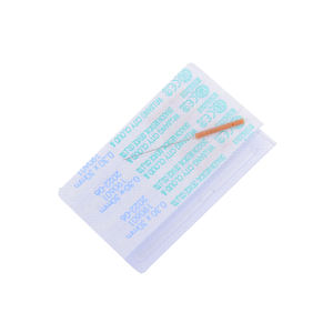 Monouso Sterile stile giapponese manico in plastica agopuntura ago pacchetto individuale senza tubo guida blister di carta - Product Image 4