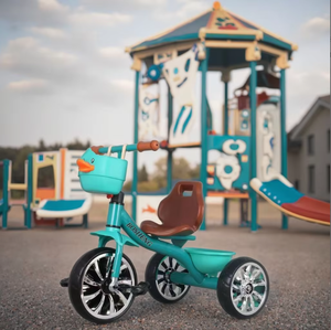 Vente flash - <span class=keywords><strong>Tricycle</strong></span> réglable à 3 roues en plastique rose pour bébé et tout-petit avec siège arrière et pédales pour les enfants de 2 à 6 ans - Product Image 2