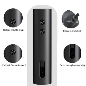 2025 phổ biến xu hướng chuyên nghiệp tự động điện corkscrew <span class=keywords><strong>Wine</strong></span> Bottle Opener Phụ Kiện <span class=keywords><strong>Set</strong></span> - Product Image 3