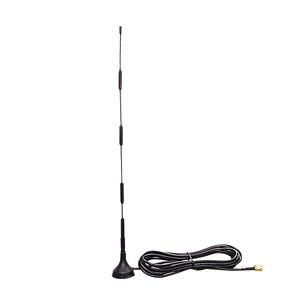 Câble OMNI RG174 personnalisable Base magnétique forte 12dBi antenne hélicoïdale à ressort mâle pour GSM 2G 3G 4G LTE 50 Ohm vertical - Product Image 4