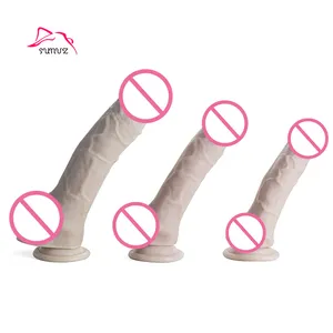 2024 New Arrival Middle Size Artificial Vibrator Sex Toys Real Dildo Penis for Women