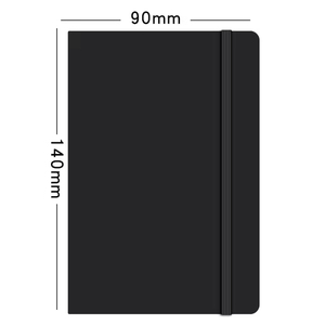 Cuaderno pequeño de tapa dura A5, diario de mano de cuero PU barato, diario de negocios, cuaderno de promoción, material escolar estacionario - Product Image 3