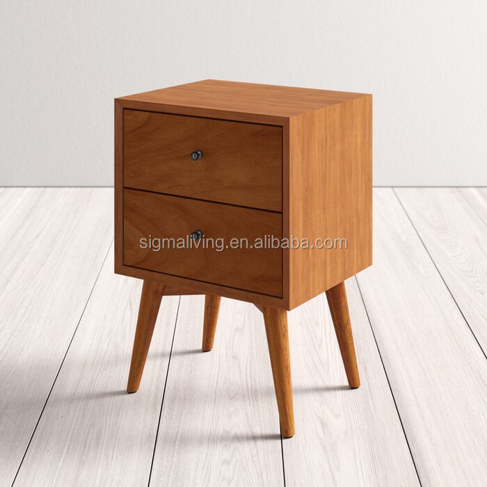 Home furniture Hotel bed set hotel bedside 2 - Drawer Nightstand