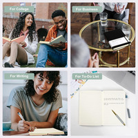 Carnet de notes A5 personnalisé à couverture rigide avec reliure cousue sur demande pour le bureau, l'école et les affaires