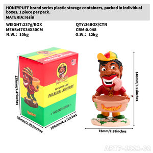 Nouveau cendrier en résine classique de marque Honeypuff avec boîte-cadeau-Famille pour accessoire - Product Image 5