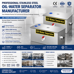 <span class=keywords><strong>Mini</strong></span> interceptor de residuos de cocina moderno y sostenible, resistente al calor, tanque trampa de grasa, máquina de filtración de aceite y agua de diseño compacto - Product Image 1