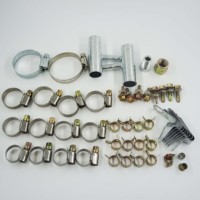Colliers de serrage pour accessoires GPL/GNC pour kit de conversion d'injection de carburant, système d'injection de gaz automobile