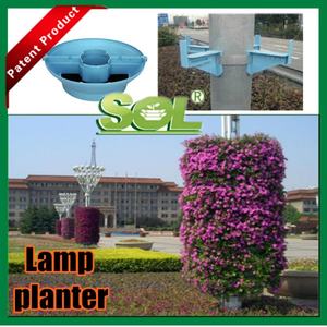 Maceta Colgante para Jardín Vertical, Poste de Lámpara con Jardinera, Producto Más Vendido - Product Image 3