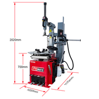 GATmatic CE Approved TWC606 Machine à changer les pneus semi-automatique avec bras d'assistance pour roues de 10 à 24 pouces, moteur 0,75-1,1 kW, qualité professionnelle