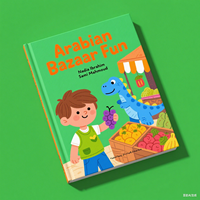 Livres islamiques personnalisés imprimés en couleur pour enfants - Livres de coloriage arabes avec reliure parfaite, impression UV/numérique, 40 feuilles