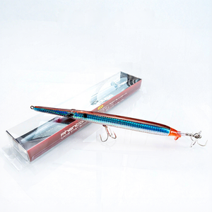 Hunthouse Nouveau Design Leurre Crayon à Aiguille 225mm 40g pour Pêche au Bar, Flottant, Type Whopper Plopper, Leurre Dur avec Hélice - Product Image 1