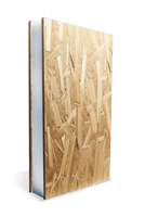Panneaux de panneau isolant en mousse phénolique Matériau de construction Osb