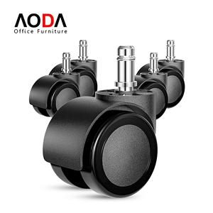 Roulettes silencieuses 50/60 mm pour chaise de bureau – Vente en gros - Product Image 1