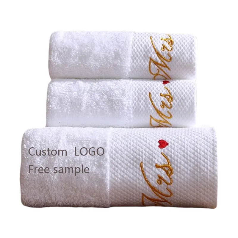 Изготовленный на заказ фирменный логотип с вышивкой 70*140 см, роскошные наборы для отелей, банное полотенце