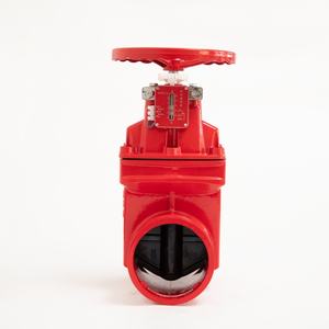 工厂制造软密封手动球墨铸铁 PN16 DN150 非浮动阀杆闸阀，用于水 - Product Image 3