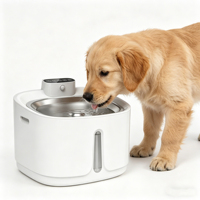 Fontaine à eau pour animaux de compagnie avec filtre à circulation intelligent, de qualité alimentaire, écologique, pour chat d'intérieur