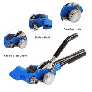 Rateltype roestvrijstalen kabelbinderpistool Kabelbinders Tang voor breedte 4,6-25 mm Dikte 0,25-1,2 mm Bevestigingsband Snijgereedschap - Product Image 4
