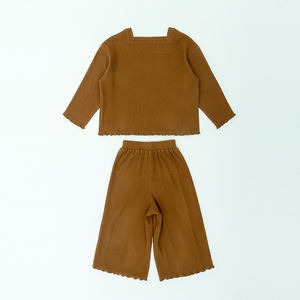 Venta directa del fabricante 2025 Nuevo estilo Niños Dos piezas Mangas largas y <span class=keywords><strong>pantalones</strong></span> Conjuntos de ropa informal para niños - Product Image 2