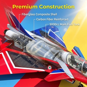 Avion RC Dassault Rafale géant de 2300 mm pour les spectacles aériens, les performances de vol, les compétitions aérobatic, l'éducation à l'aviation - Product Image 3