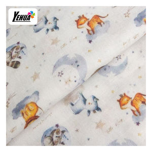 Tessuto <span class=keywords><strong>Mussola</strong></span> 100% Cotone a Doppia Garza con Morbida Texture Increspata per Fasciature / Camicie per Neonati - Product Image 2