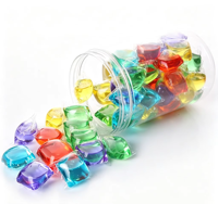 Capsules de lessive multi-couleurs à chambre unique 8g du fabricant – Détergent haute concentration en vrac pour la vente en gros