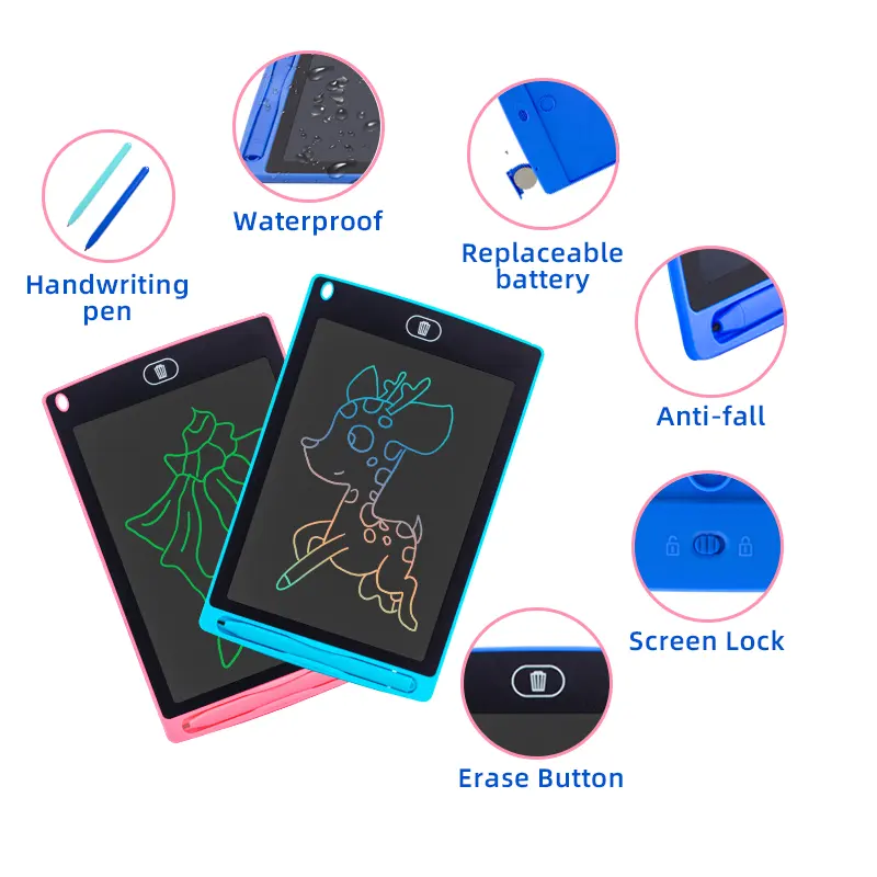Kinderen Onderwijs Baby Hand Elektronische Digitale Lcd Schrijven Tablet Tekening Pads