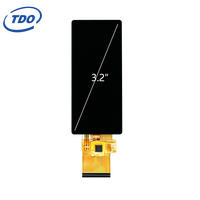 Module LCD TFT TDO 3,2 pouces 320*820, tactile capacitif pour la maison intelligente, les terminaux portables/les appareils IoT/les panneaux de contrôle industriels