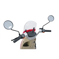 Moto électrique au design tendance 240W 48V 20AH, scooter électrique au lithium pour les trajets urbains