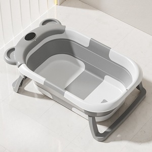 Baignoire pour <span class=keywords><strong>animaux</strong></span> de compagnie multifonctionnelle portable en plastique, baignoires pliables pour chat et chien - Product Image 5