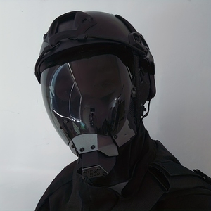Demi-<span class=keywords><strong>masque</strong></span> le plus vendu Casque de <span class=keywords><strong>masque</strong></span> Cyberpunk de qualité à usure rapide et <span class=keywords><strong>masque</strong></span> tactique amovible Cyberpunk Gear - Product Image 2