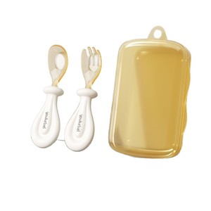 Productos para Bebés al por Mayor, Vajilla Infantil de PPSU sin BPA, Juego de Cubiertos de Dibujos Animados con Tenedor y Cuchara para Niños - Product Image 6
