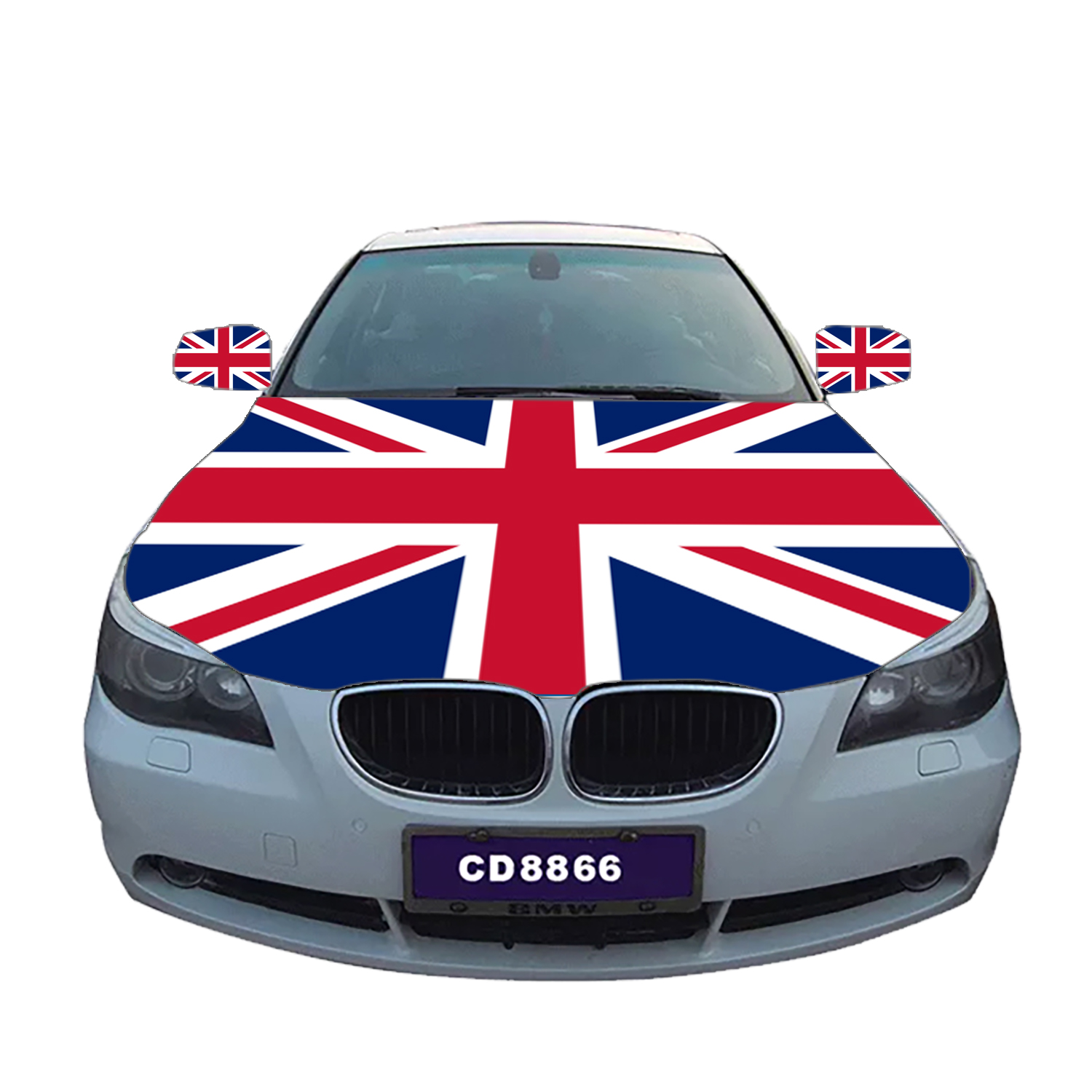 Bandera del capó del coche del Reino Unido