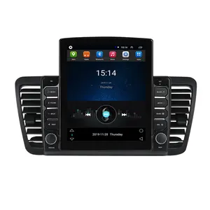 Navifly Tesla Estilo Android Carro DVD Player Para Subaru Legacy Outback 2003-09 Estéreo DSP 4G LTE 2.5D GPS de Navegação