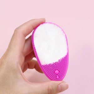 Food Grade Eco-Friendly UV Printed Silicone Facial Cleansing Brush Deep Cleaning Blackhead Removal Portable Skin Promotional - Product Image 5