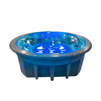 LS-09A Solarbetriebener Straßenmarkierer IP68 Wasserdicht 30T Druckbeständig 6LED Verkehrssicherheitsmarkierungsleuchte mit bis zu 500m Sichtbarkeit