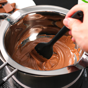 Pedido por correo <span class=keywords><strong>de</strong></span> acero inoxidable, 304, olla <span class=keywords><strong>de</strong></span> <span class=keywords><strong>fondue</strong></span> <span class=keywords><strong>de</strong></span> Chocolate/crisol <span class=keywords><strong>de</strong></span> chocolate/caldera doble con mango - Product Image 5