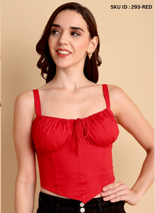 Top Corset con Estampado Floral Elegante para Mujer, Corte Regular, Cómodo, para Todas las Temporadas, Ideal para Fiestas, Salidas Nocturnas, Uso Casual y Viajes - Product Image 2