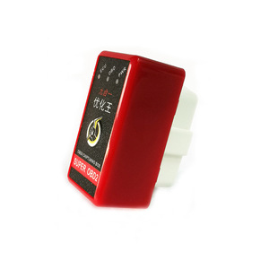 กล่องจูนชิป Super OBD2 สีแดง ตัวเพิ่มประสิทธิภาพรถยนต์ ประหยัดน้ำมัน เพิ่มกำลัง พร้อมสวิตช์อัพเกรดโหมดประหยัดพลังงาน - Product Image 1